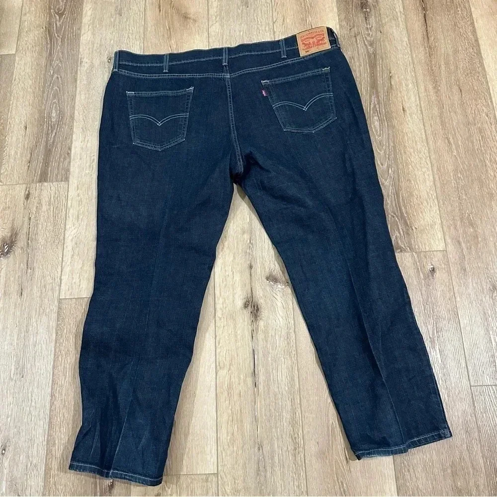 Levi's 541 Men's Dark Wash Denim Jeans Size W50 L30 GUC